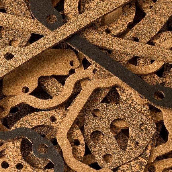 Rouleaux et Feuilles de Liège Mélangé avec du Caoutchouc